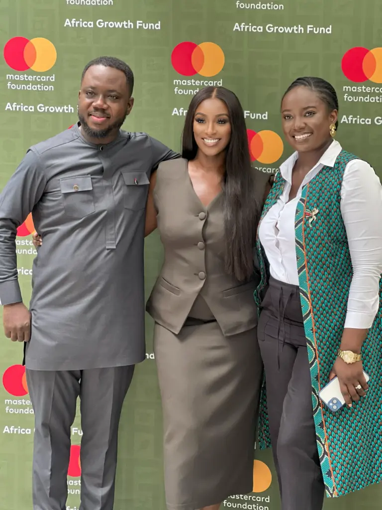 Mandy Nyarko at the Mastercard Foundation Africa Growth Fund event