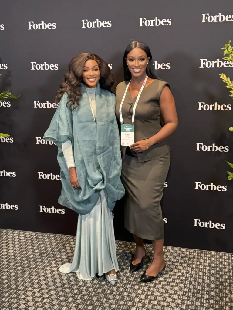 Mandy Nyarko at a Forbes event